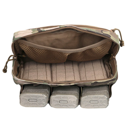 Warrior Assault Triple Snap Mag Utility Pouch | MultiCam