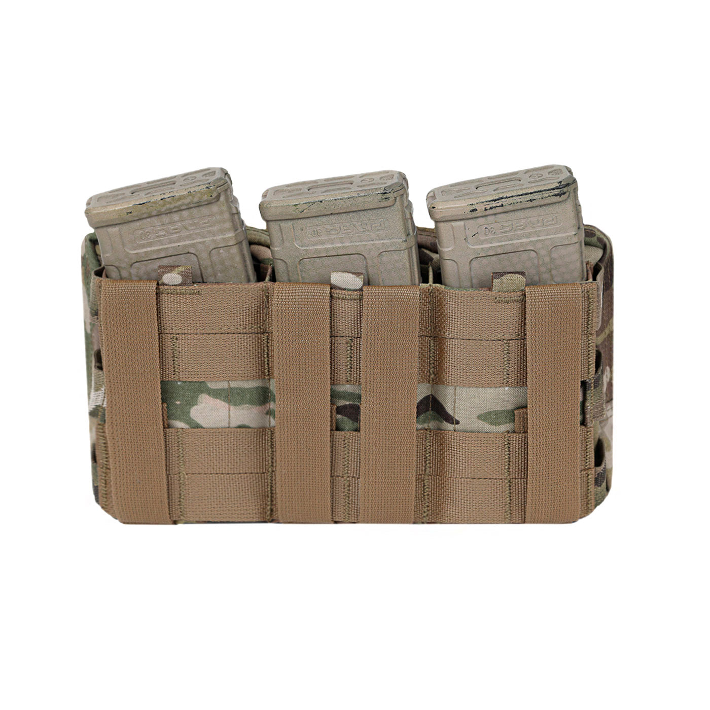 Warrior Assault Triple Snap Mag Utility Pouch | MultiCam