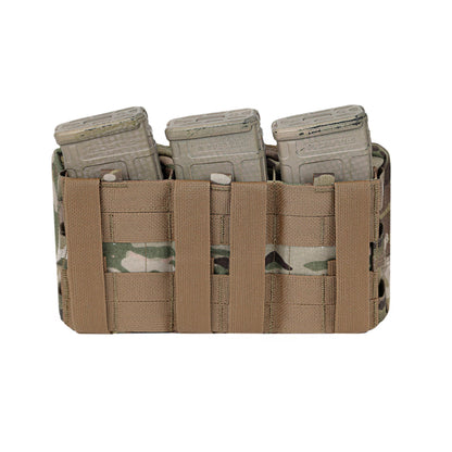 Warrior Assault Triple Snap Mag Utility Pouch | MultiCam