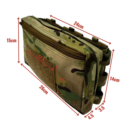 Warrior Assault Triple Snap Mag Utility Pouch | MultiCam