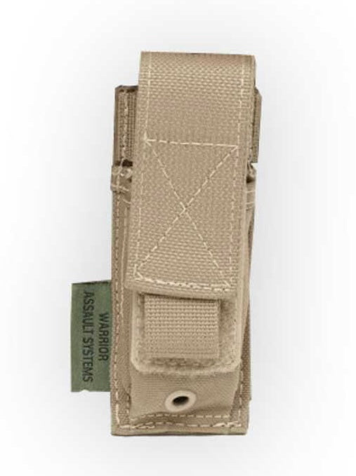 Warrior Assault Single Pistol Mag Pouch | Coyote Tan